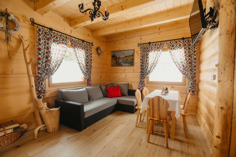 Domek drewniany w górach wakacje ,ferie, noclegi  wczasy bilard sauna