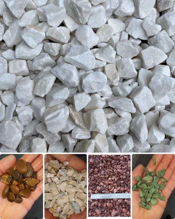 Галька, мраморная крошка (мармурова крихта)