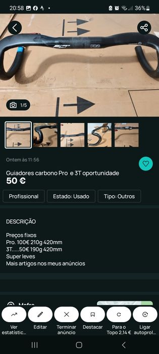 Acessórios para bicicletas oportunidades