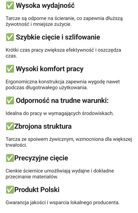 Tarcze do cięcia metalu Pro Line Andre 125x1.6x22.23