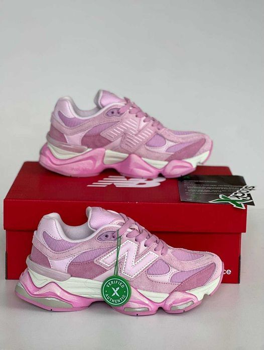 Женские кроссовки New Balance 9060 Pink Premium. 36-41