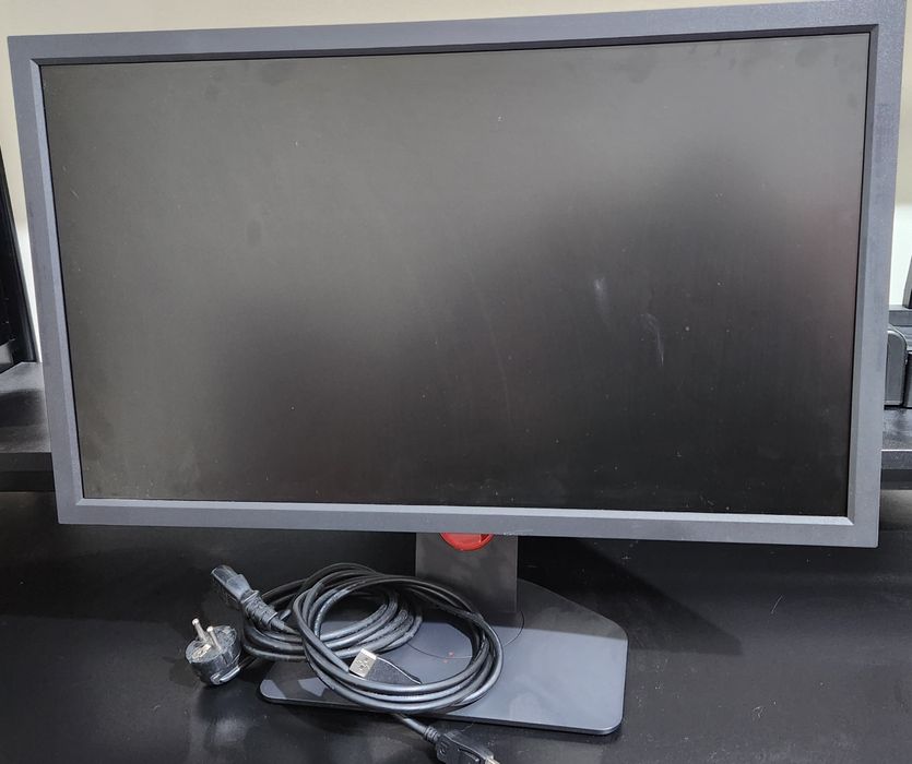 Monitor gaming com defeito + base