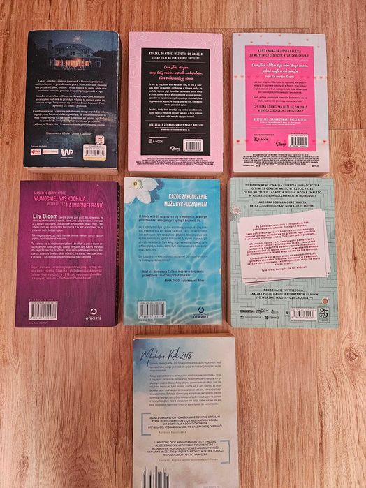 Zestaw 6 książek młodzieżowych