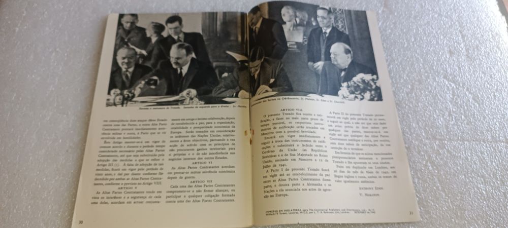 Rara revista Neptuno Winston Churchill 2 Guerra Mundial
