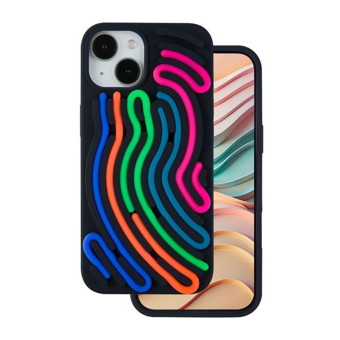 Nakładka DIY Snake do iPhone 13 6,1" czarna