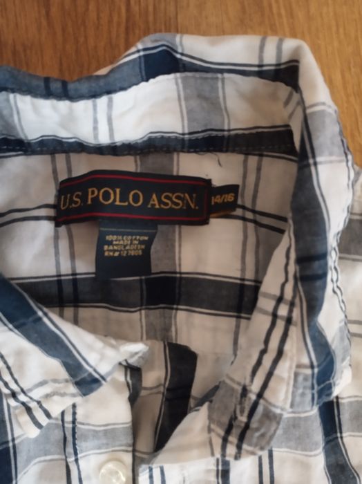 146 koszula młodzieżowa w kratę