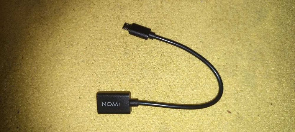 Nomi OTG 01m USB micro 0,1м Black