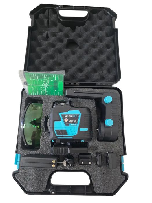 Лазерний рівень нівелір Laser Pro G04CG 2 акумулятора кейс