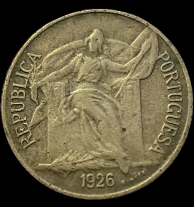 Moeda 50 centavos 1926 portugal