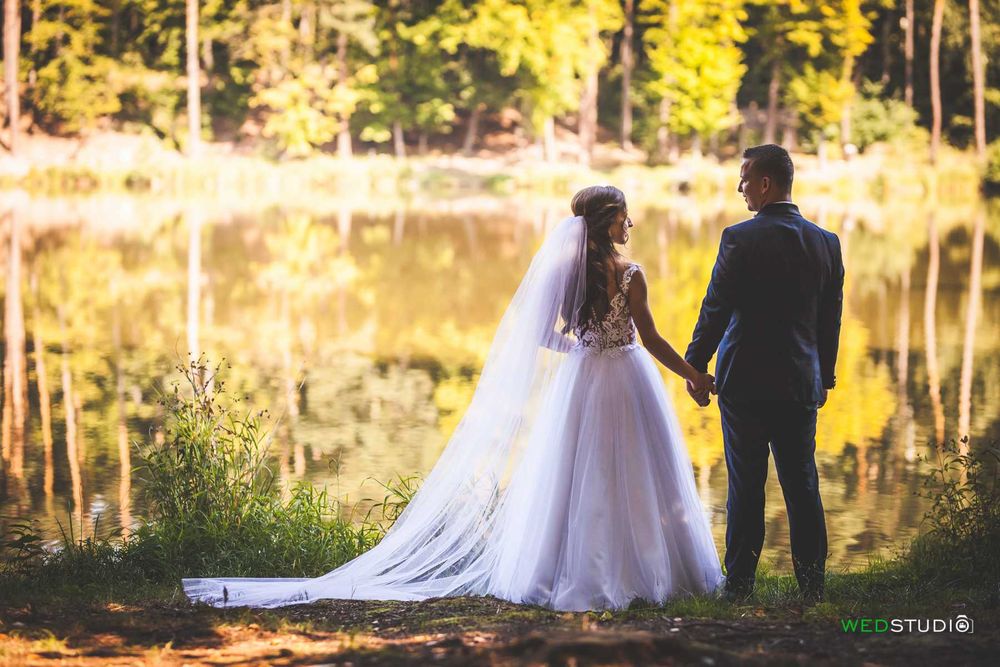 Piękna suknia ślubna