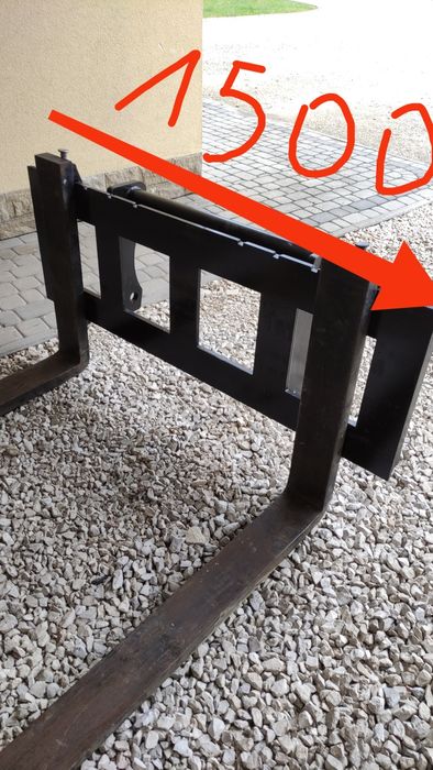 Ramka karetka Manitou 1200mm.sz widły przystawka ładowarka teleskopowa