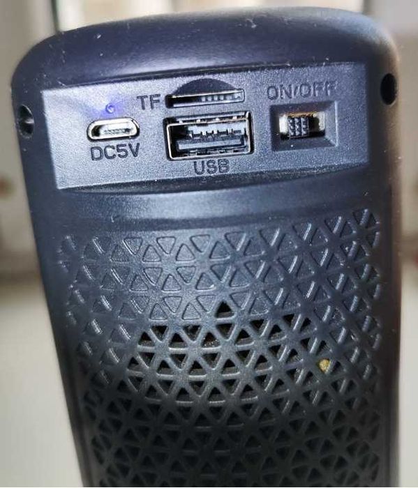Портативная Bluetooth колонка L117 с яркой LED-подсветкой