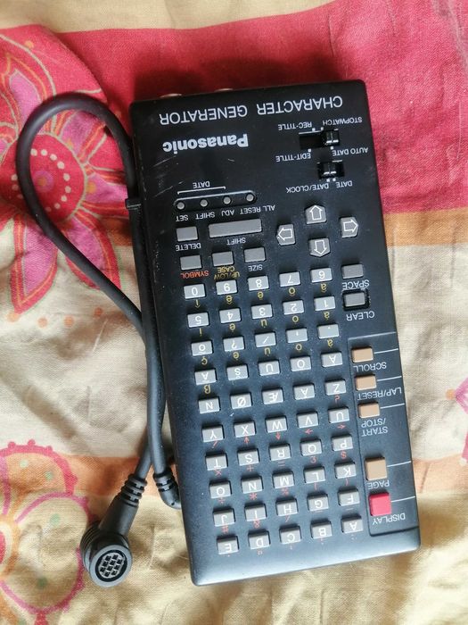 Panasonic character generator VW-CG1E generator napisów