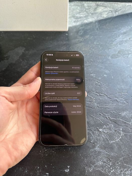 iPhone 15 PRO 256GB 88% baterii
