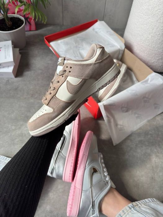 ТОП ‼️ Nike Dunk Low Sail Beige жіночі кросівки найк данк бежеві