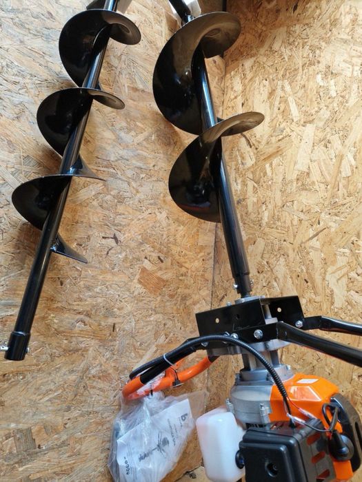 Акція‼️Мотобур бензиновий 5.2 к.с + 3 Бурова установка Бензиновый бур