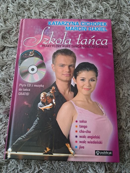 Książka kurs tańca z płytą