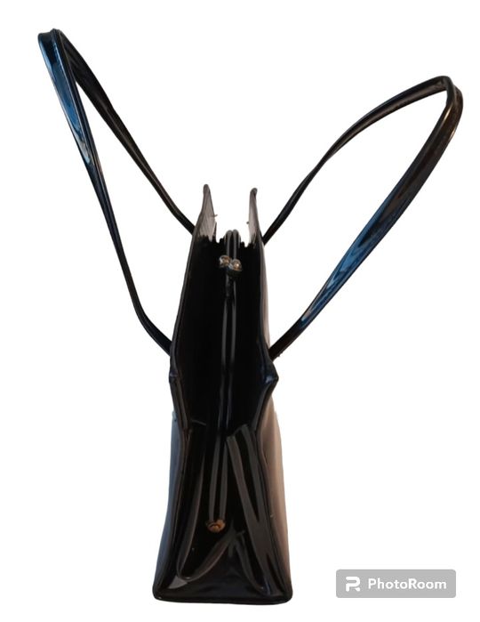 Torebka torba do ręki z eko skóra lakierowana