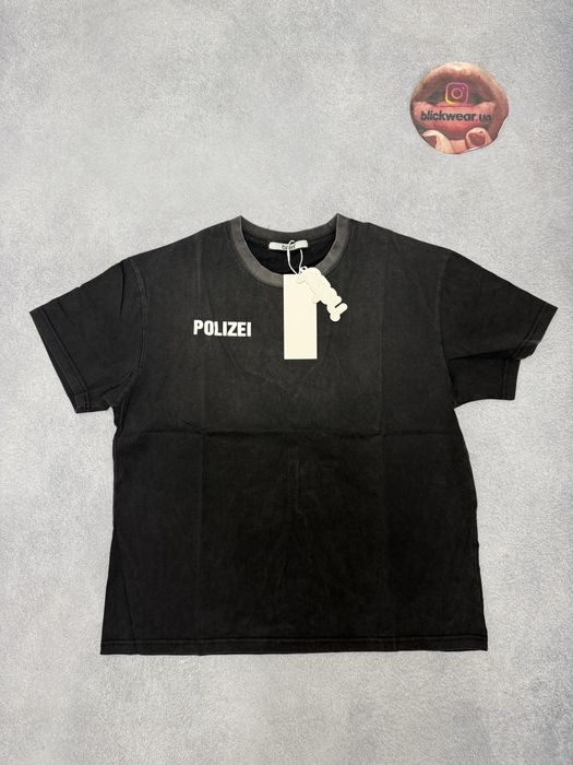 футболка Polizei vetements