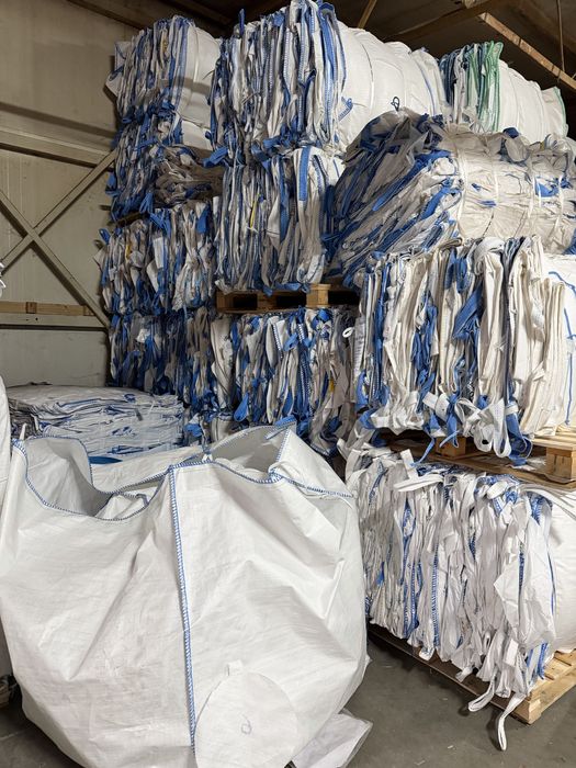Worki big bag uzywane na zboże owies 85/110/150 cm z lejem