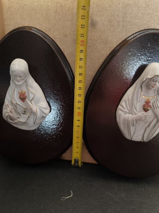 Quadros Sagrado Coração Jesus e Maria