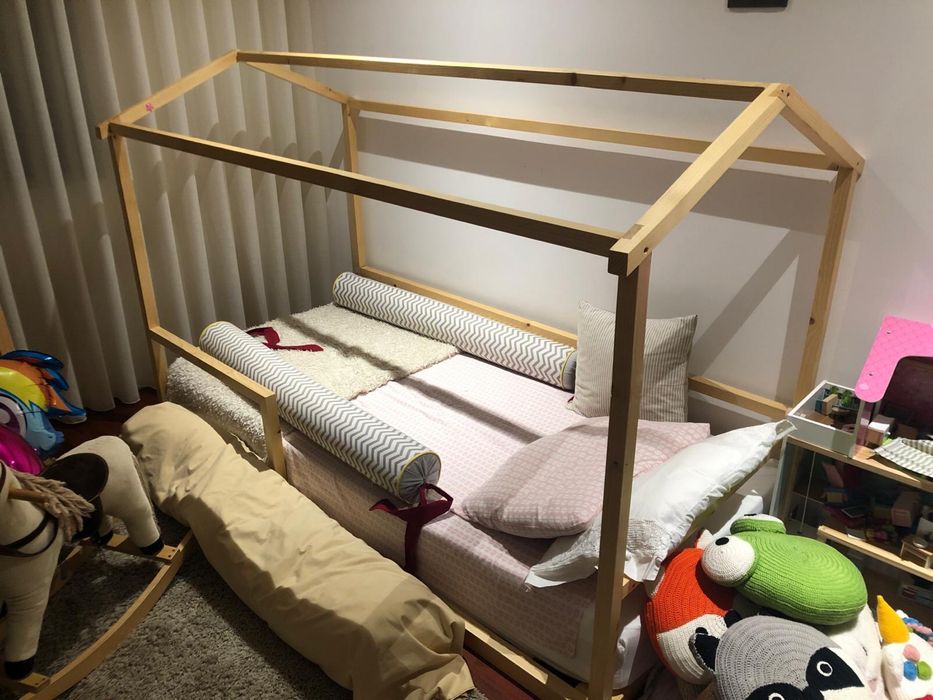 Cama estilo casinha