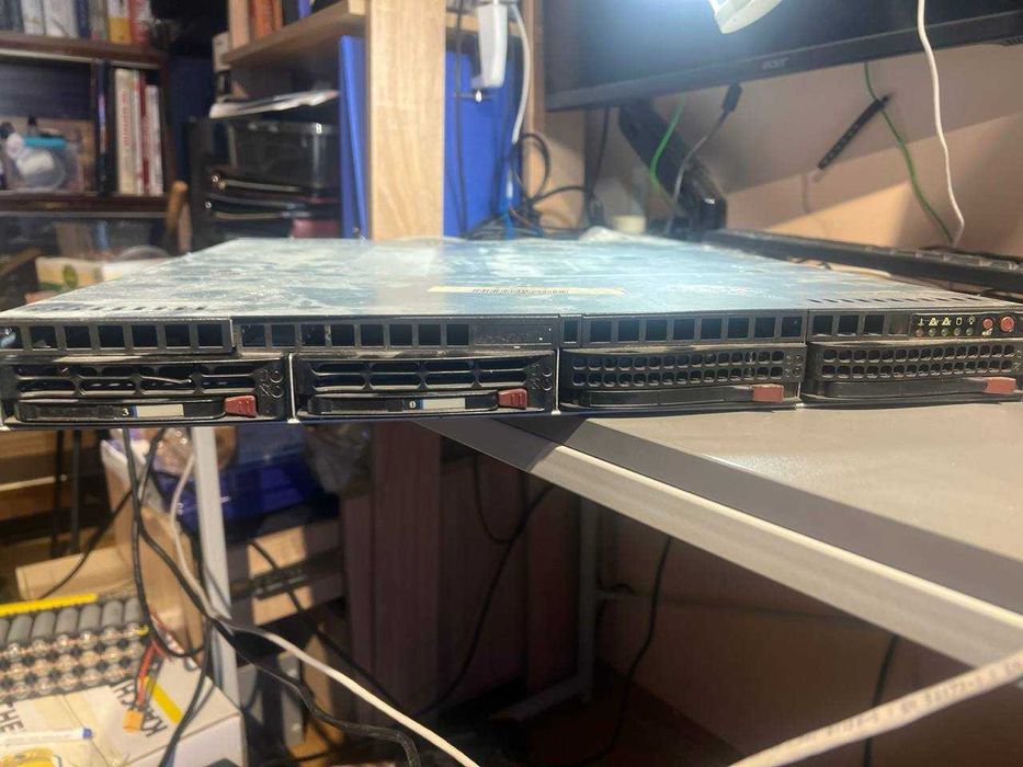 Сервер Supermicro 1U — на запчастини / для відновлення