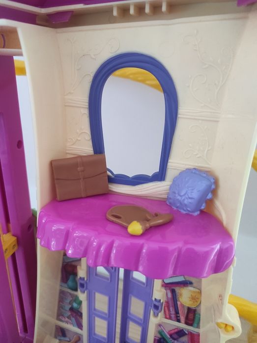 Zamek Roszpunki lalka Roszpunka Hasbro