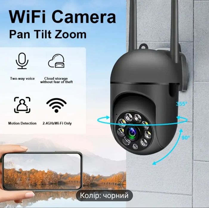 WiFi Камера відеоспостереження