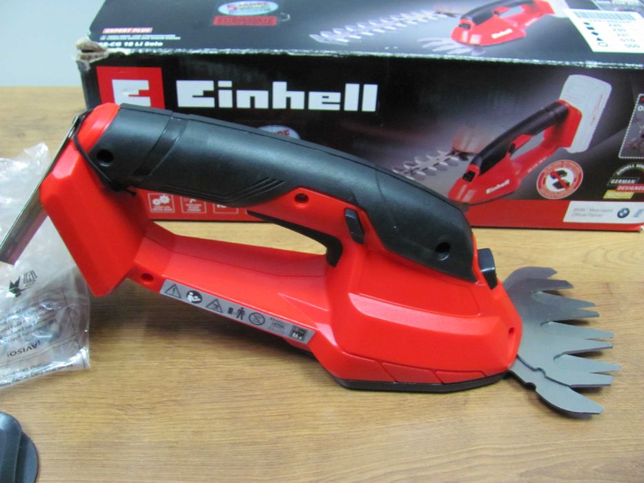 Ножиці-кущоріз садові для трави живоплоту Einhell GE-CG 18/100 Li T підрізки краю газону та ножиці садові Einhell GE-CG 18 Li: з Німеччини