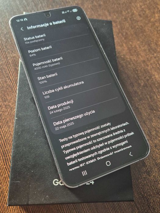 Galaxy S24 na gwarancji