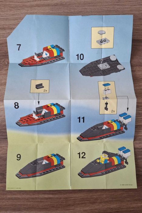Instrukcja Lego Classic Town - nr 6537 - oryginał