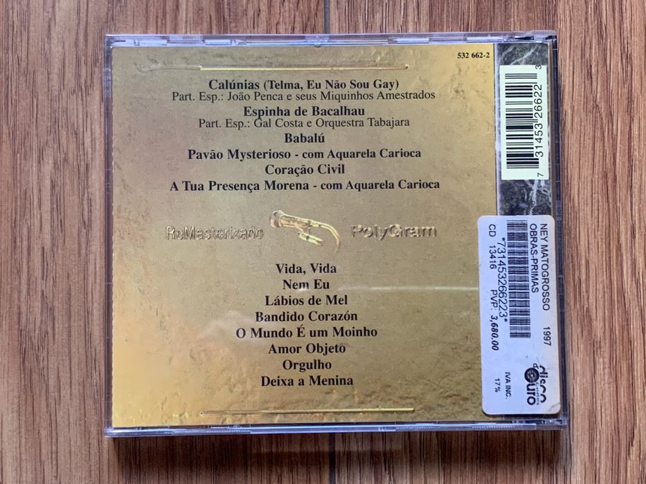 Ney Matogrosso - Obras-Primas - cd