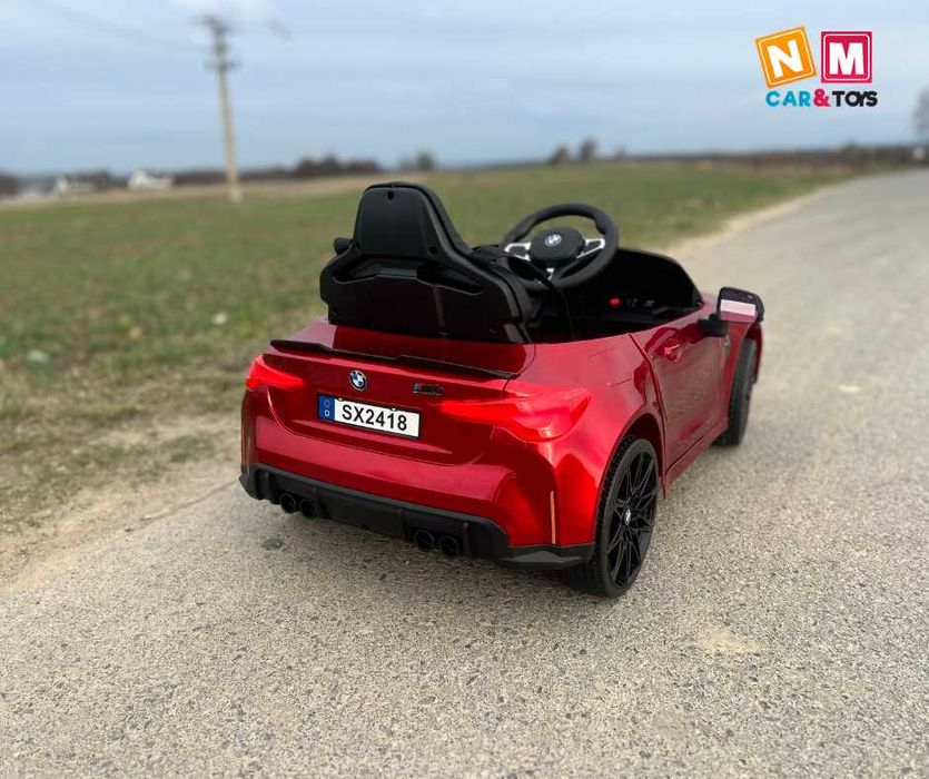 Lakierowany BMW M4 Auto na akumulator 12V14Ah Samochód Pojazd Autko