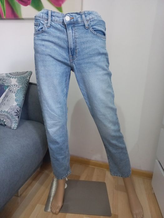 Spodnie jeansowe damskie xs. Hm. Stan idealny