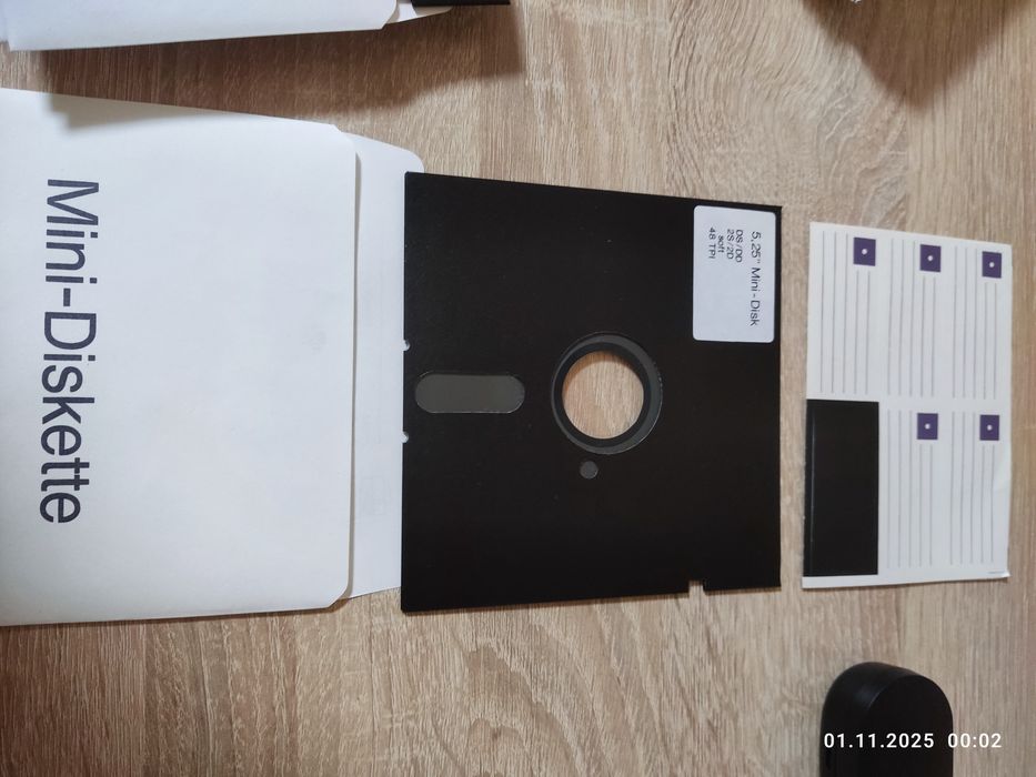 Дискети 5.25 упаковка