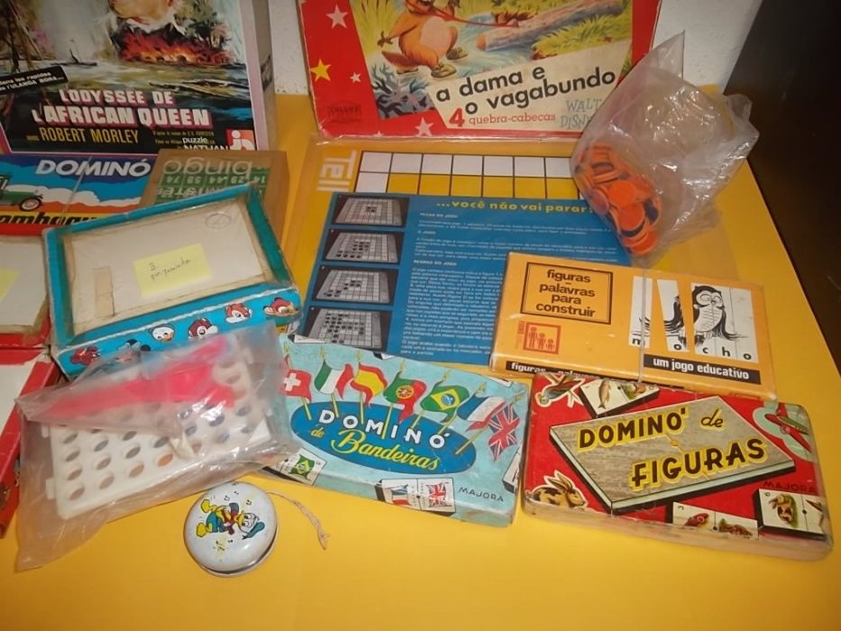 Lote de jogos antigos, completos
