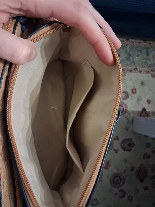 Torebka damska 3przegrodki na zamek