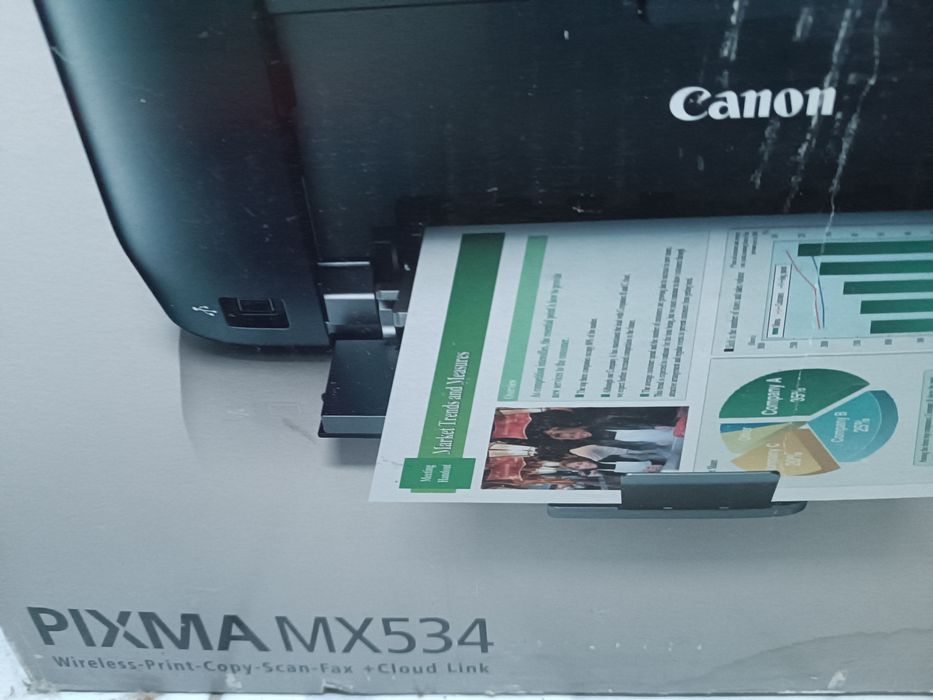 Продам рабочий принтер, сканер, ксерокс Canon PIXMA MX534