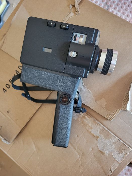 Máquina de filmar antiga