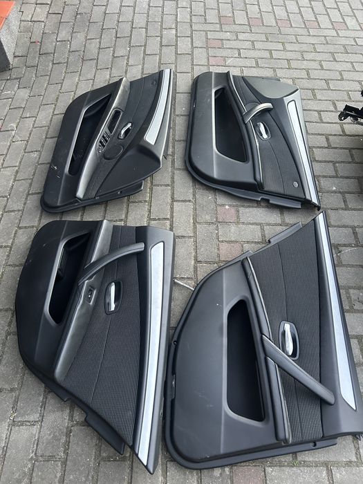Boczki drzwi tapicerka BMW e60 LCI Lift m pakiet 2008r.