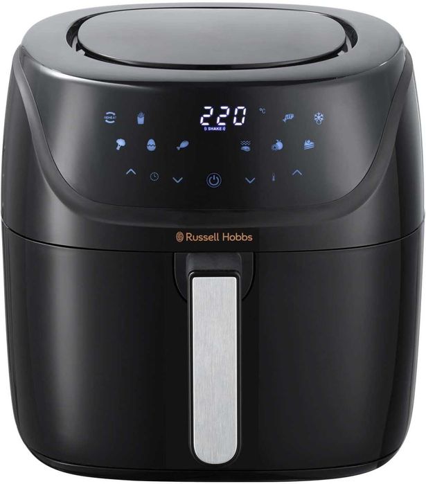аерогриль Russell Hobbs SatisFry, Аерофритюрниця об'ємом 4 л, Фритюрниця з гарячим повітрям, Регульована температура до 200°C, Таймер 60