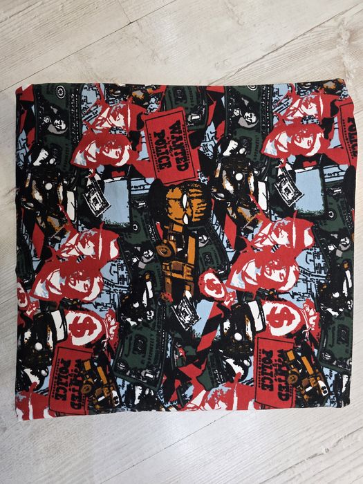 Dresówka, materiał do szycia. Graffiti 2