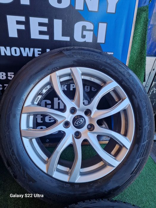 Koła zimowe 18 5×114.3 Kia Sorento Hyundai Santa Fe Orginał czujniki