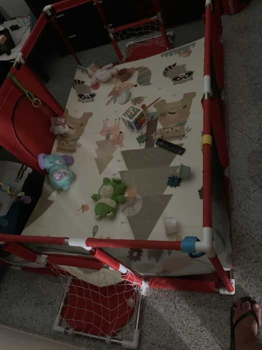 Parque bebe 120x175  com pegas