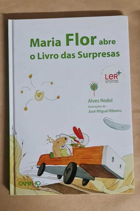 Livros " A Flor vai pescar num Bote" e " M. Flor abre livro Surpresas