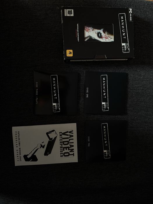 MANHUNT PC BOX Limited Edition