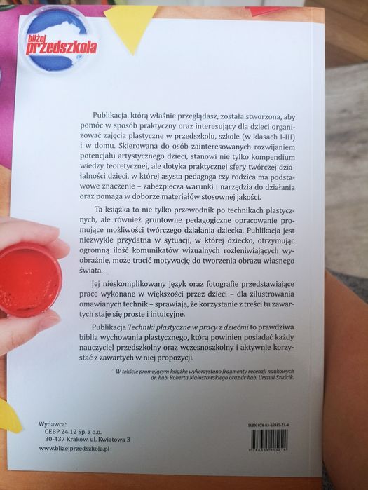 Techniki plastyczne w pracy z dziećmi