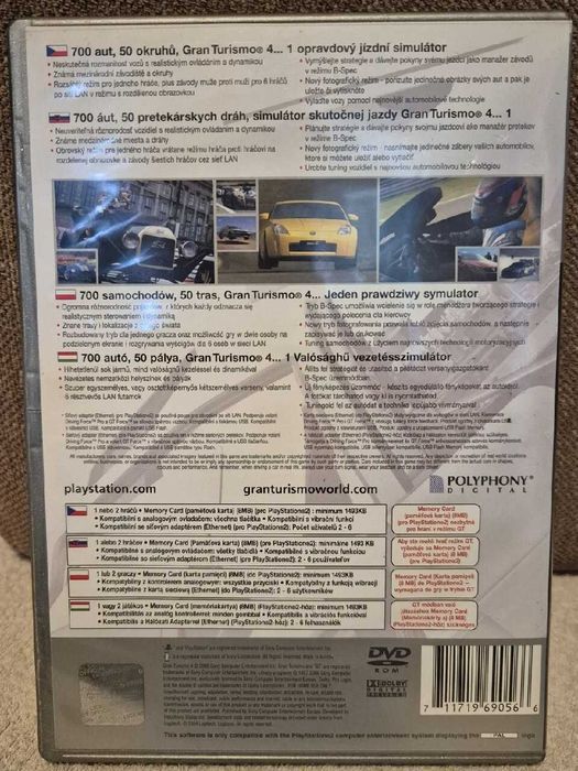gran turismo 4 pl ps2 polskie wyd tanio gt4 the real driving simulator