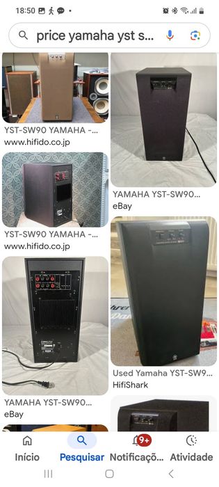 Subwoofer  yamaha top